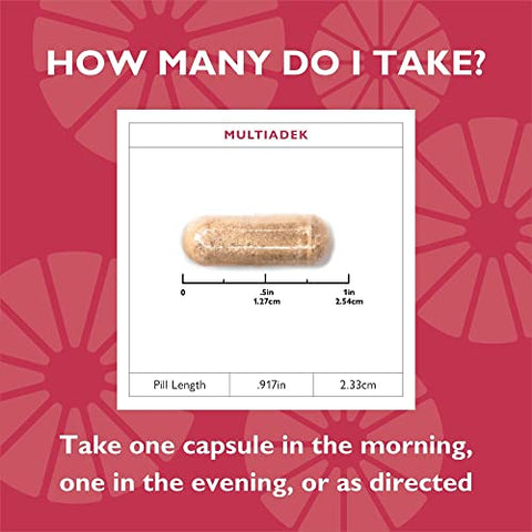 Celebrate Bariatric Supplements - Celebrate Vitamins Multi ADEK – Multivitamínico Diário para Bariátricos, Alto Nível de Vitaminas A, D, E, K, Sem Ferro