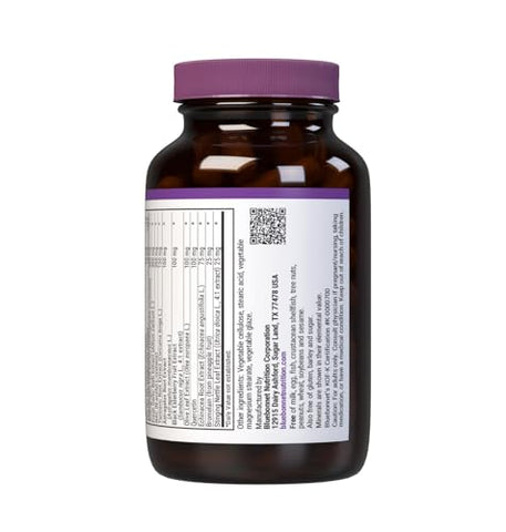 Nutrition – Fórmula de Suporte ao Bem-Estar, Defesa Imunológica à Base de Alimentos Integrais, Suporte Sazonal, Livre de Soja, Sem Glúten, Kosher, Não-OGM, Livre de Laticínios, Vegetariano - Bluebonnet