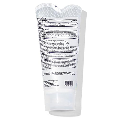 Protetor Solar Mineral California Baby Super Sensitive SPF 30 | Amplo Espectro | Dióxido de Titânio | Hipoalergênico Sem Fragrância | Seguro para Recifes | Pele Sensível | 30g