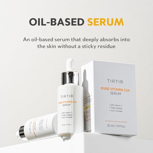 SERUM VITAMINA C PURA 24% 30ml – Potente Antioxidante para a Pele - TIRTIR