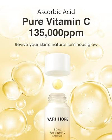 VARIHOPE - Soro Vitamina C 8 Dias (15ml) – Reduz Hiperpigmentação
