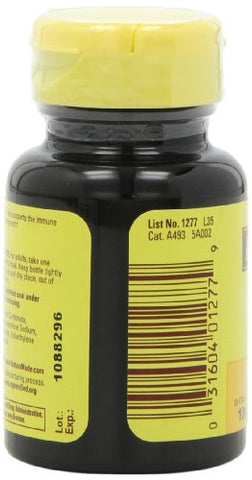 Zinco 30mg, 100 Comprimidos (Pacote com 6) – Comprimidos de Zinco para uma Saúde Forte e Equilibrada - Nature Made