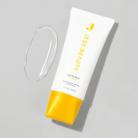 JESS BEAUTY - Protetor Solar Jess Beauty Let it Sun 50, Chá Verde – 50g