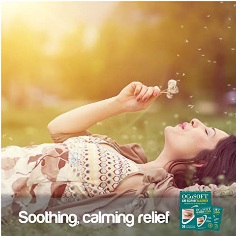 Lid Scrub Limpeza de Pálpebras para Alergia – 30CT | Marca OCuSOFT - OCuSOFT