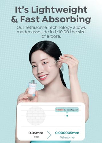 A'PIEU - Ampola Facial A’PIEU Madecassoside Tetrasome Cica 50ml – Ampola Madecassoside Aprimorada, Proteção Avançada para a Pele, Tecnologia Tetrasome, Aplicação Suave, 3x
