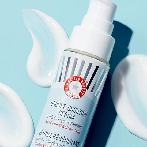 Serum Bounce Boosting com Peptídeos de Colágeno, Ajuda a Suavizar Linhas Finas e Rugas com Hidratação Preenchedora, 30 ml - First Aid Beauty