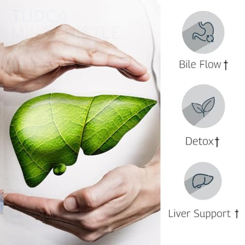 VINATURA - TUDCA Milk Thistle 1250mg – Suporte ao Fígado, Saúde Hepática, Suplemento para Vesícula Biliar *Fabricado e Testado nos EUA*, Suplemento Tudca, Suplemento de Sais Biliares, Suplemento para Saúde Hepática – 90 cápsulas