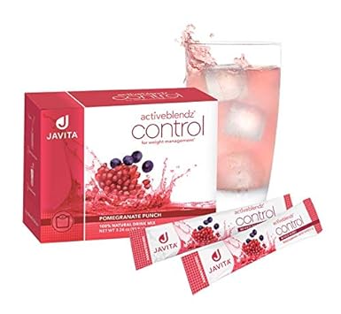 ActiveBlendz Control Pó de Romã – Bebida Instantânea de Frutas Feita de Uva | Marca Javita - Javita