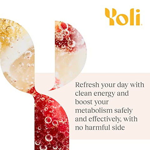 Yoli® - Yoli Passion Energy Drink Mix – Pó para Bebida Energética Natural, 30 Sachês – Sabor Pina Colada