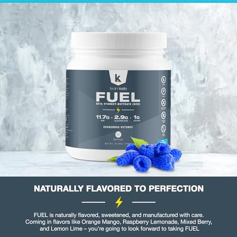 TeamKeto - Pó de Cetonas Exógenas, Sal BHB Keto Puro | Sem Lactose | 100g