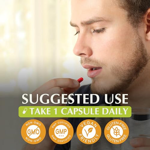 Suplemento de Licopeno 30mg – Suporte Antioxidante do Extrato de Tomate – 60 Cápsulas Veganas - Jiva Botanicals