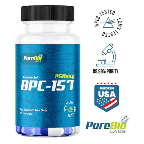 Pure Bio Labs - BP-C157 Peptide Compound Pro: Potencialize a Reparação Muscular com Eficiência