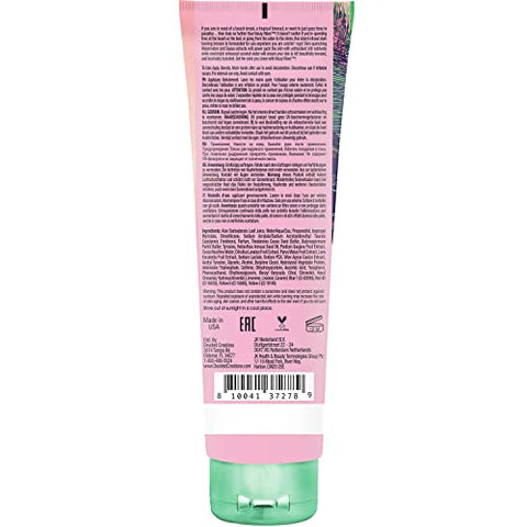 Vacay Vibes Loção Bronzeadora – Cocktail Bronzeador Tropical para Uso Interno/Externo Infundido com Extratos Hidratantes de Melancia e Goiaba, Enriquecido com Eletrólitos – 200ml - Devoted Creations