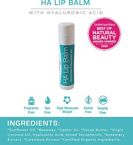 Liquid Synthovial Seven – Suplemento Oral de Ácido Hialurônico 30ml com Bálsamo Labial HA Stick – Hidratação para Pele, Corpo e Lábios - Hyalogic