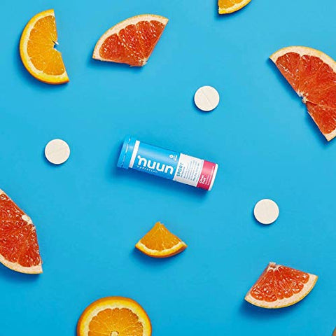 Active – Comprimidos de Bebida Energética com Eletrólitos de Frutas Cítricas (3 Pacotes de 10) - Nuun