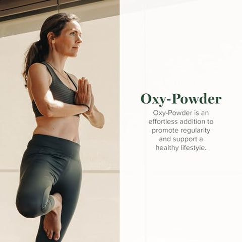 Global Healing Center - Global Healing Oxy-Powder Limpeza do Cólon, Alívio da Prisão de Ventre para Mulheres | 100% Natural | 60 Cápsulas