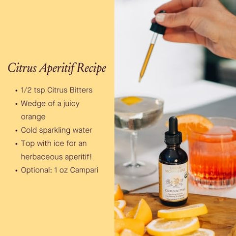Citrus Bitters Orgânicos Certificados – Alívio de Inchaço* – Suporte à Função Hepática – 30ml - Urban Moonshine