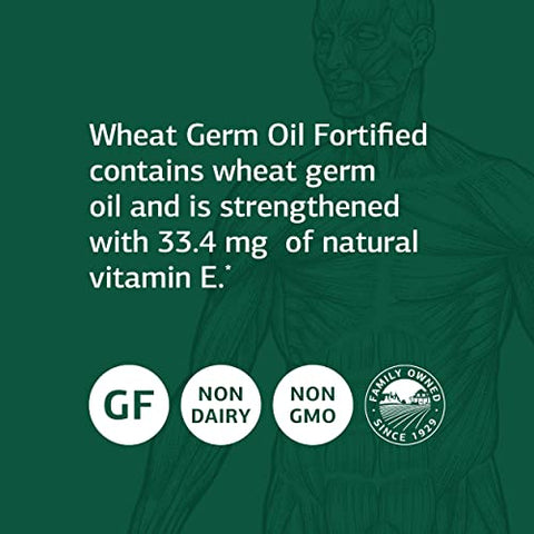 Standard Process Inc. - Óleo de Gérmen de Trigo Fortificado Standard Process – Suporte para Exercícios, Antioxidante e Imunidade com Vitamina E e Óleo de Gérmen de Trigo – 80 Softgels