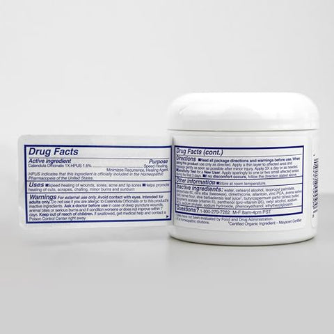 Creme Intenso de Cicatrização Rápida, Reduz Tempo de Cicatrização para Irritações Leves, Erupções Cutâneas, Arranhões, Cortes 4g - TriDerma