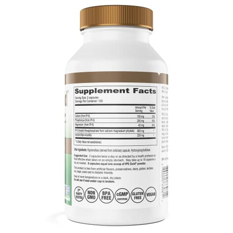 Fórmula de Suporte Imunológico Internacional – 240 ct (Pacote de 2) | IP6 Gold Fórmula de Suporte Imunológico Internacional – 480 g (2 pacotes) - IP6 Gold