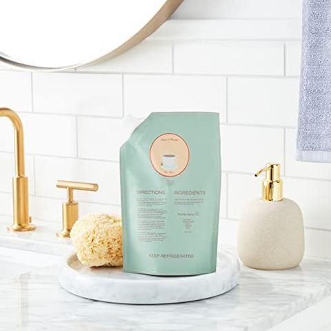Chá de Gengibre e Moringa, Aumenta a hidratação, Remove resíduos, 240ml - Ecoslay