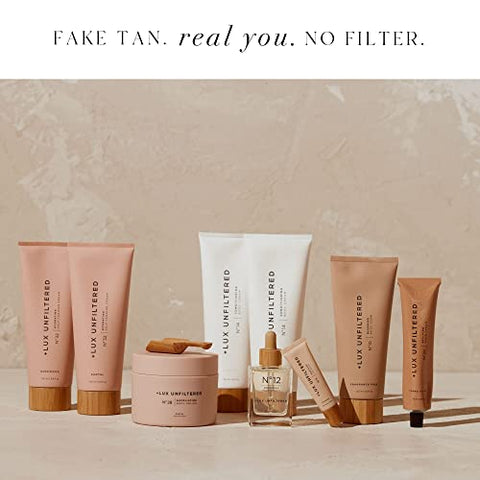 Lux Unfiltered - Lux Unfiltered N°12 Gotas Autobronzeadoras para o Rosto sem Fragrância, Gotas Autobronzeadoras para o Rosto, Ácido Hialurônico, Vitamina E, Óleo de Maracujá, Livre de Glúten, Cruelty Free e Vegano