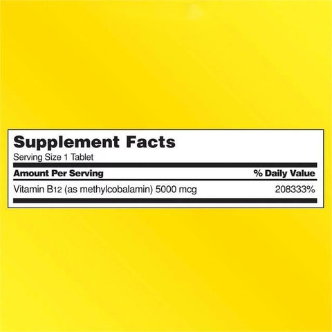 KKLD - Kir-kland Suplemento de Vitamina B12, Sabor Cereja, 300 Comprimidos – Energia para o Corpo (1 Pacote)