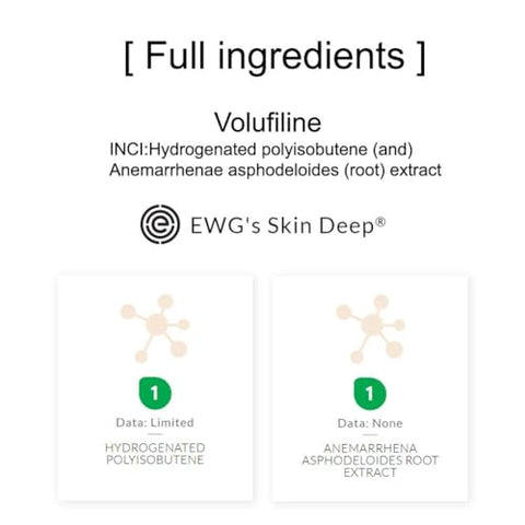 The Cosmetic Company - Volufiline 30ml – Ampola 100% Volufiline 30ml (1 fl. oz) França SEDERMA | Grau Cosmético | Para rosto e corpo – Melhora a elasticidade da pele, reduz rugas