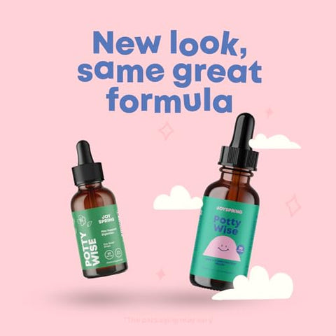 Potty Wise Alívio da Constipação para Crianças – Alívio Natural da Constipação para Crianças – Laxantes Herbais Suaves para Constipação – Vegano – Conforto e Felicidade para Crianças - JoySpring