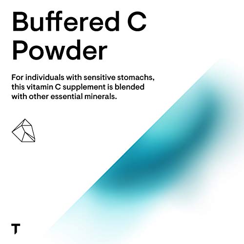 Buffered C Powder – Vitamina C (Ácido Ascórbico) com Cálcio, Magnésio e Potássio – 235g - THORNE