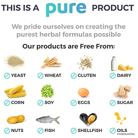 PURE CO - Pílulas Orgânicas de Cranberry – Concentrado 50:1 Equivale a 25.000mg de Cranberries Frescos (Vegano) para Saúde do Trato Urinário