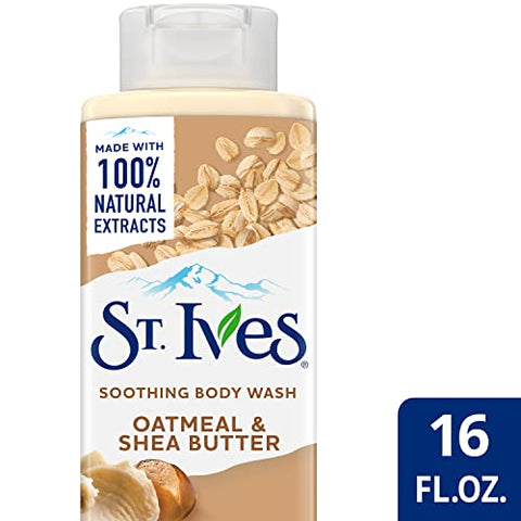 Body Wash – Limpeza Hidratante Calmante com Aveia  St. Ives - St. Ives