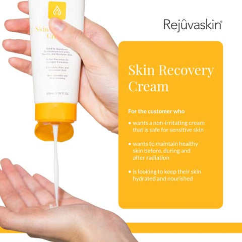 Creme Rejuvaskin com Aloe Vera – Hidratante Super Potente para Pele Seca, Ressecada, Irritada e Sensível – Creme para Recuperação da Pele – Creme para Pacientes em Radioterapia