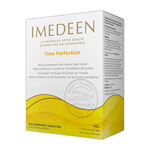 Time Perfection – 120 comprimidos | Cuidado da pele | Colágeno | Antienvelhecimento - Imedeen