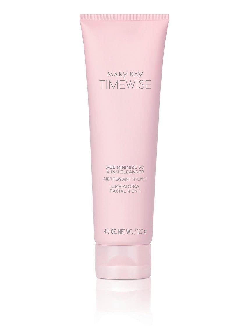 Timewise Age Minimize 3D 4-em-1 Limpeza Facial Pele Normal/Seca 120g - Mary Kay