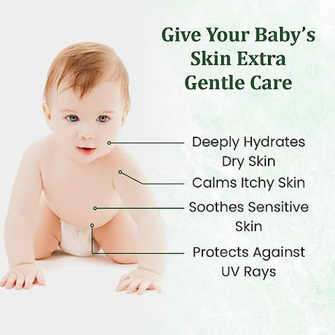 Jimpo-ORI - Creme para Bebê Early Age – Tratamento para Assaduras, Dermatite, Crostas de Berço, Pomada de Manteiga de Karité para Estrias, Hidratação Natural (100g)
