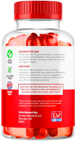 LIVORKA - (3 Pacotes) Gomas Ketozense – KetozeneACV, Gomas Ketozense, Gomas Ketozense ACV, Ketozense ACV 180 Gomas para 3 Meses