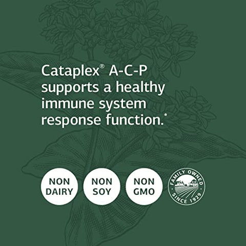 Standard Process Inc. - Cataplex A-C-P da Standard Process: Saúde do Coração, Gengivas, Suporte Imunológico e Vascular com Vitamina C, Citrato de Magnésio, Levedura Nutricional, Vitamina A, Reishi – 60 cápsulas