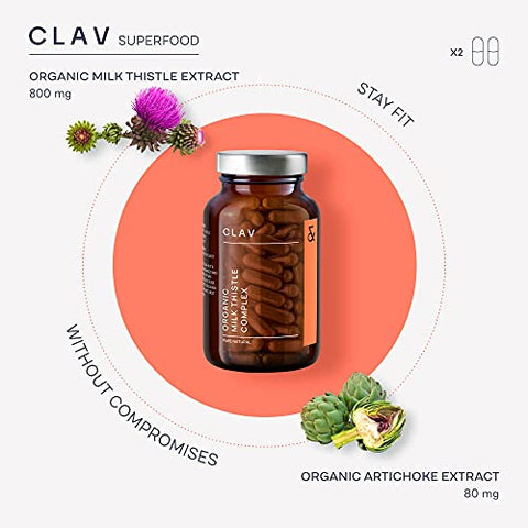 Leite de Cardo Orgânico – Benefícios para o Fígado – 100ml - CLAV