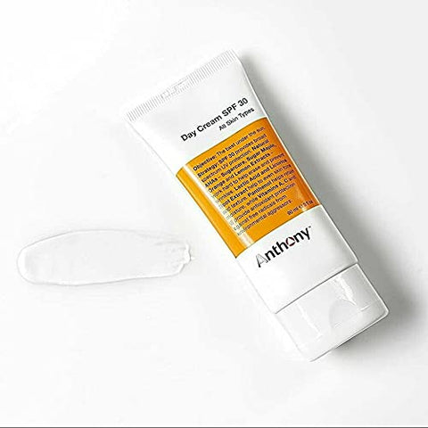 Creme Facial Masculino Anthony SPF 30 – Hidratante com Protetor Solar – Fórmula Leve para Todos os Tipos de Pele – 30g