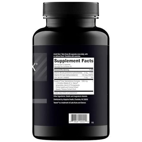 T Boost – Suplemento Potencializador de Testosterona Grátis para Homens, 90 Comprimidos - Nugenix