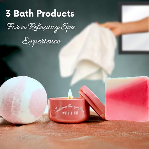 VogueNow - Kit Spa para Mulheres (Conjunto de 22) – Autocuidado Premium com Banho, Sono e Cuidados com a Pele