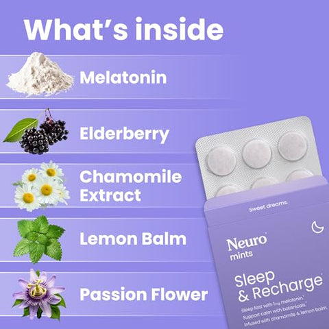 NeuroGum - Neuro Melatonin 1 mg – Auxílio para o Sono  Líder