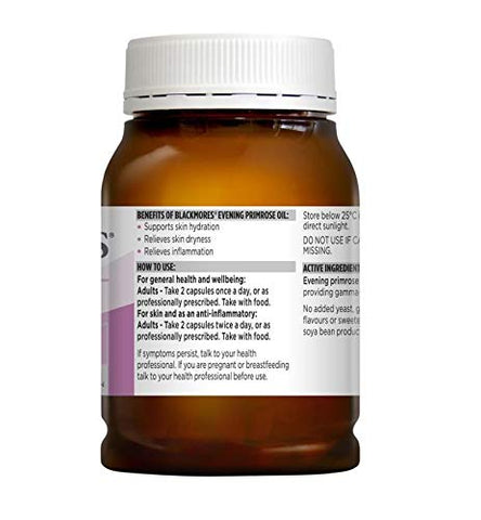 Óleo de Prímula Blackmores 1000mg Capx190 – Blackmores LTD | Compre Agora!