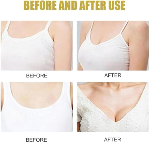 Generic - 40PCS Adesivo para Aumento dos Seios, Novo Adesivo para Aumento dos Seios, Adesivo para Levantamento e Aumento dos Seios, Máscara para Aumento dos Seios, Adesivo para Firmar os Seios