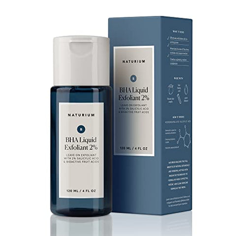 BHA Líquido Esfoliante 2%%, Rosto de Uso Contínuo - Naturium