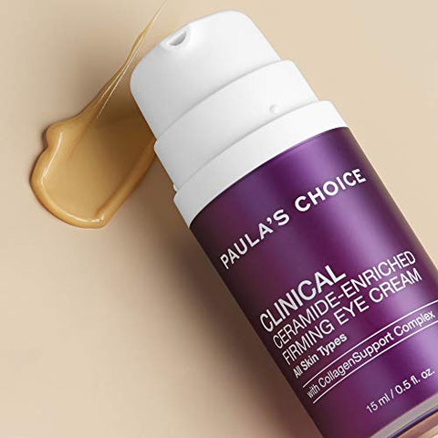 Paula's Choice - Paula’s Choice CLINICAL Creme Firmador para Olhos com Ceramidas, Vitamina C e Retinol – Reduz Linhas Finas, Rugas e Perda de Firmeza