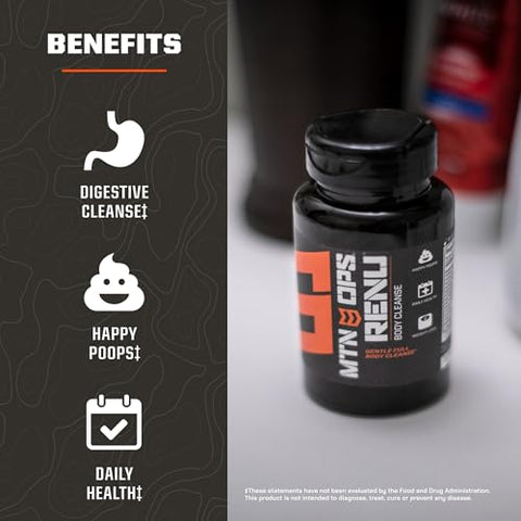 Renu Detox Cleanse: Limpeza Completa do Corpo, 500ml - MTN OPS