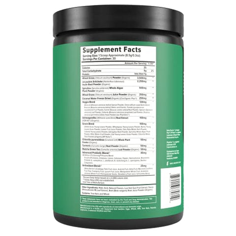 InnoSupps - Inno Greens | 28 Verdes Orgânicos | 500g | Superalimento Natural
