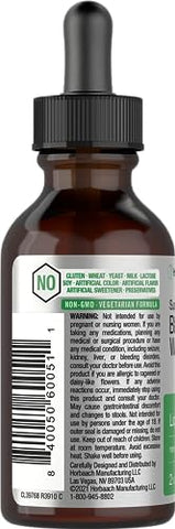 Extrato Líquido de Noz Preta Horbäach | 60 ml | Sem Álcool | Tintura Vegetariana, Não-OGM